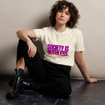 Society is Ruthless: A Design Born from Resilience and Injustice